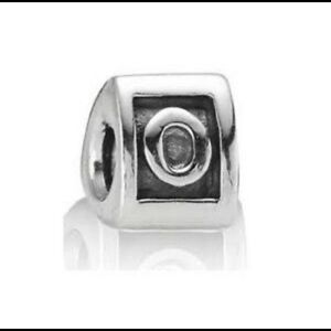 Silver Pandora O Charm
